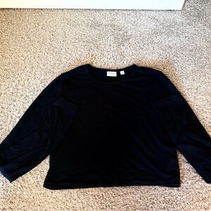 Sunday Best Black Long Sleeve Top